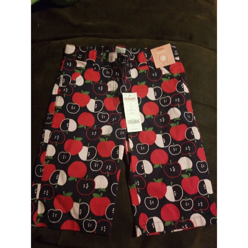 Gymboree prep school‎ long shorts 6 nwt